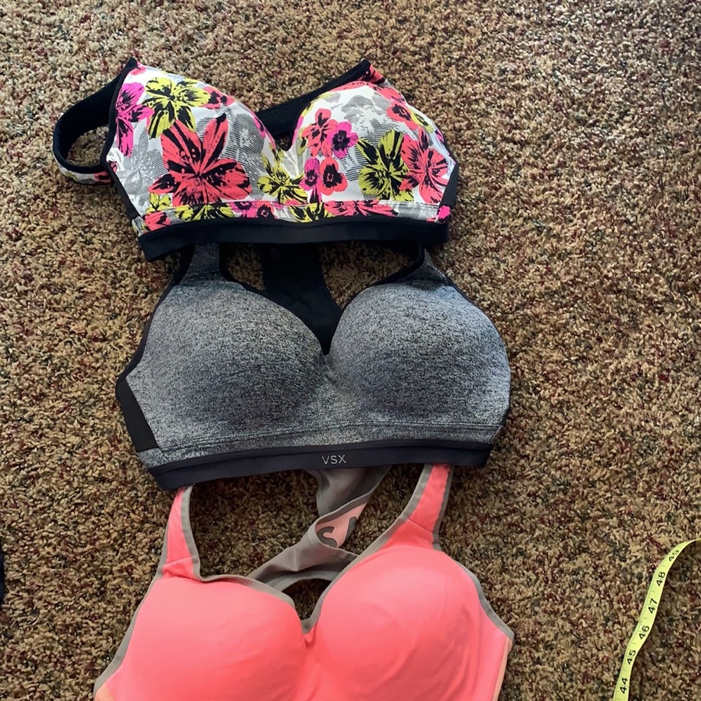 3 Victoria secret sports bras